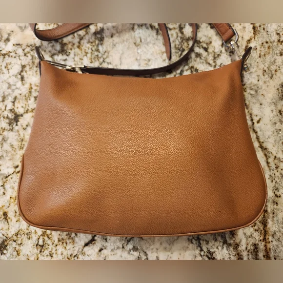 Kate Spade Purse, Camel, Tan Pebbled Leather Shoulder Bag. EUC Warm Gingerbread - Picture 3 of 16